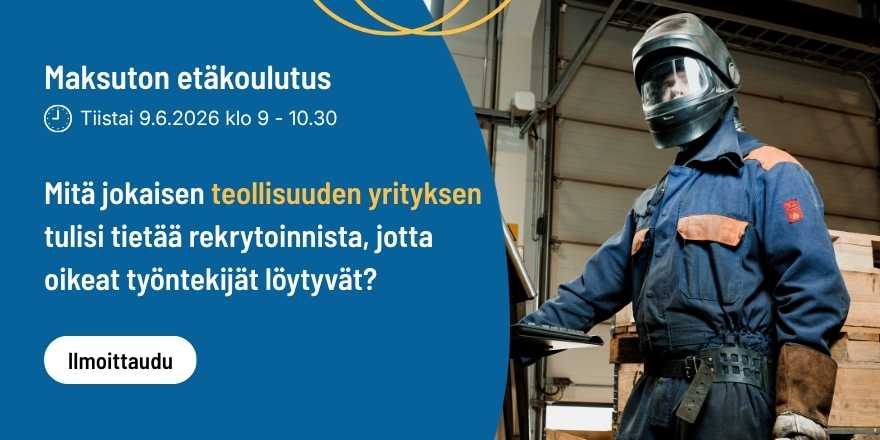 koulutus teollisuuden yrityksille