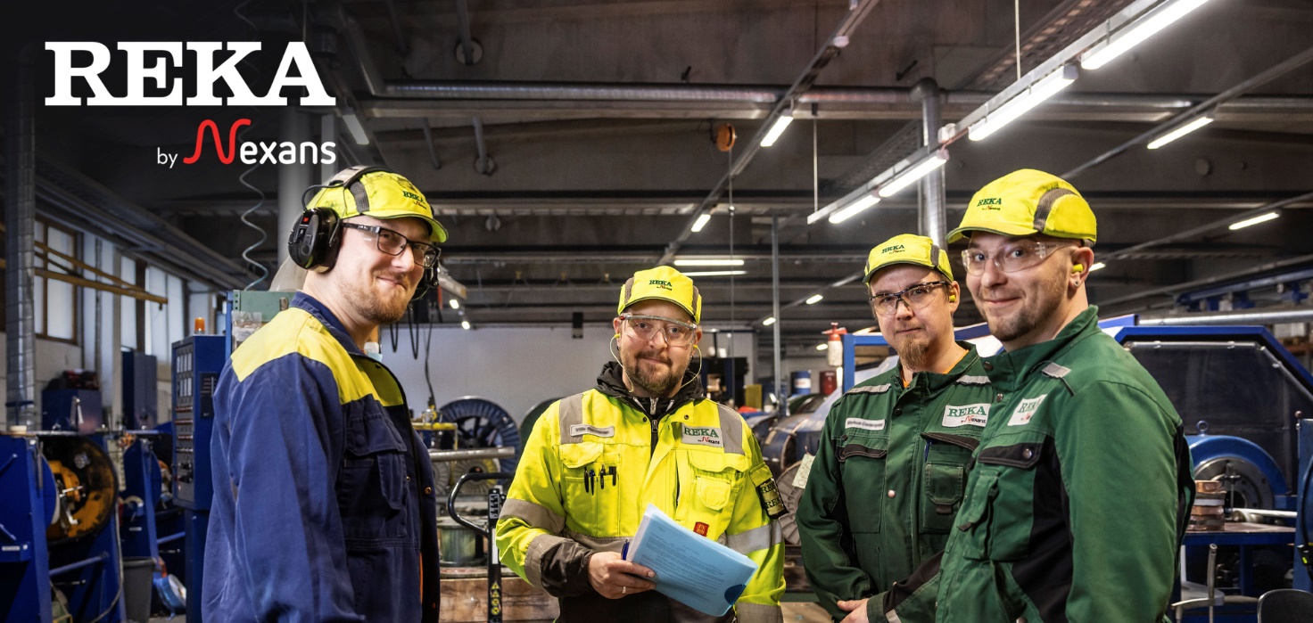 A group of men wearing hard hats and uniforms

Description automatically generated