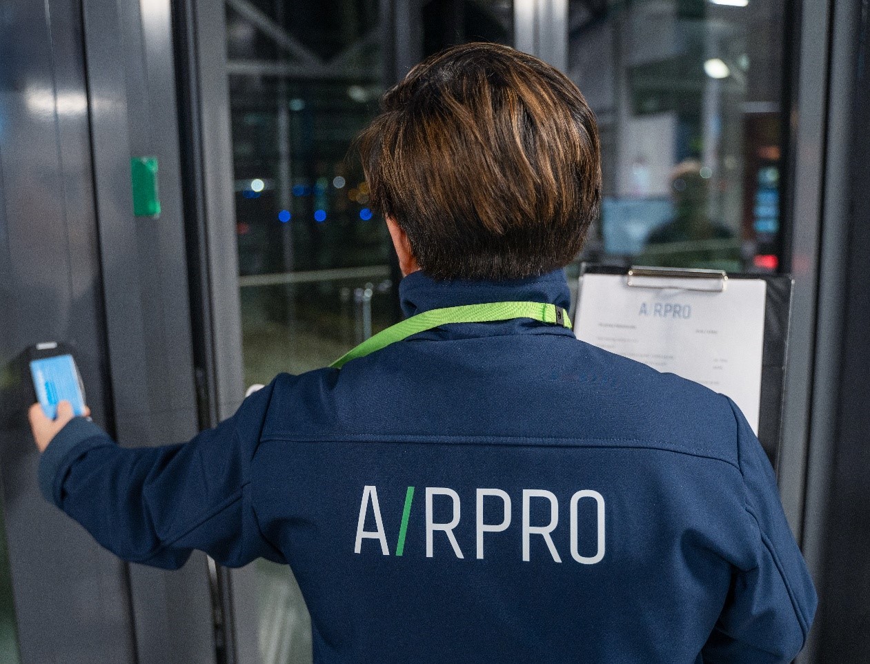 A person opening a door 
AI-generated content may be incorrect., Picture